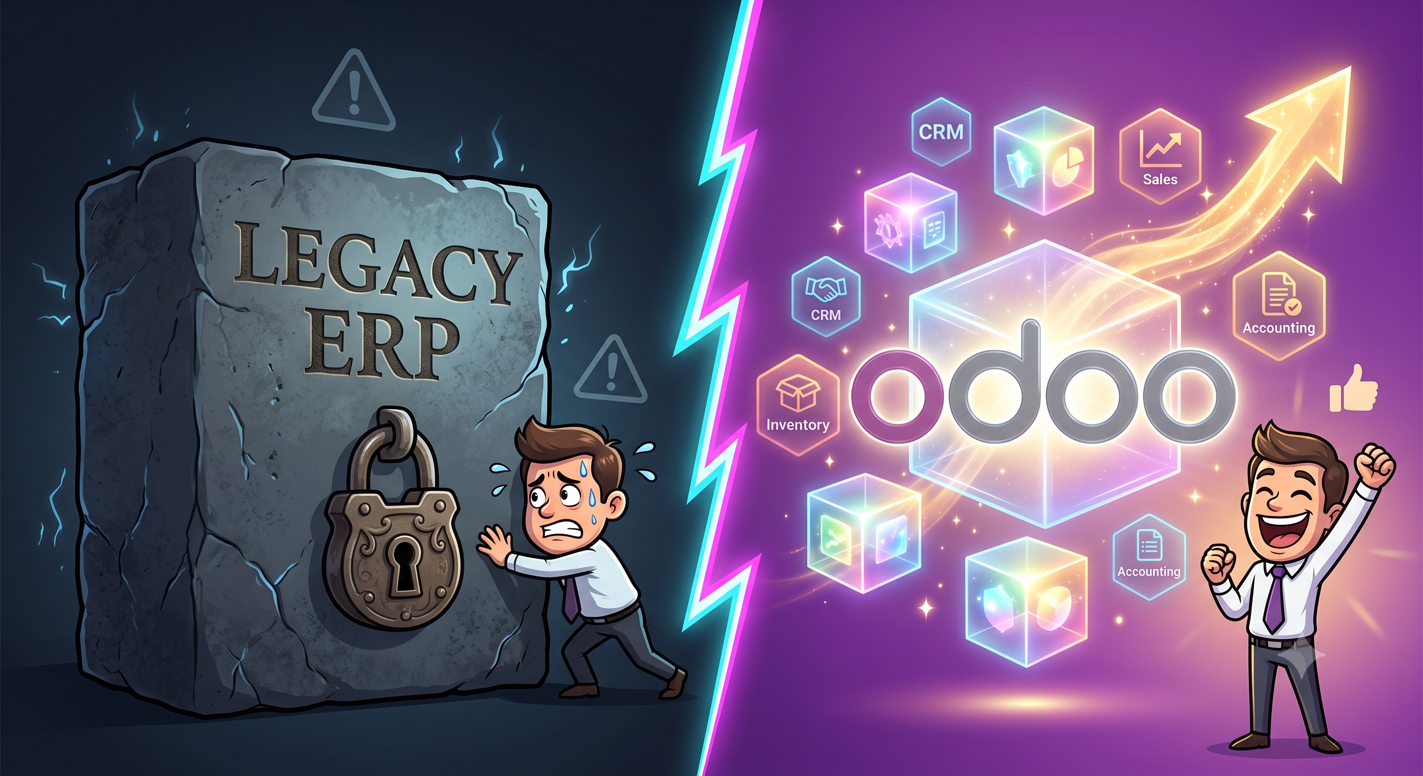 Why Choose Odoo? 4 Architectural Wins That Legacy ERPs Can't Match